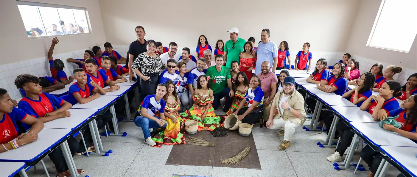 Em Anapu, Governo do Pará entrega 162ª escola estadual totalmente reconstruída e equipada