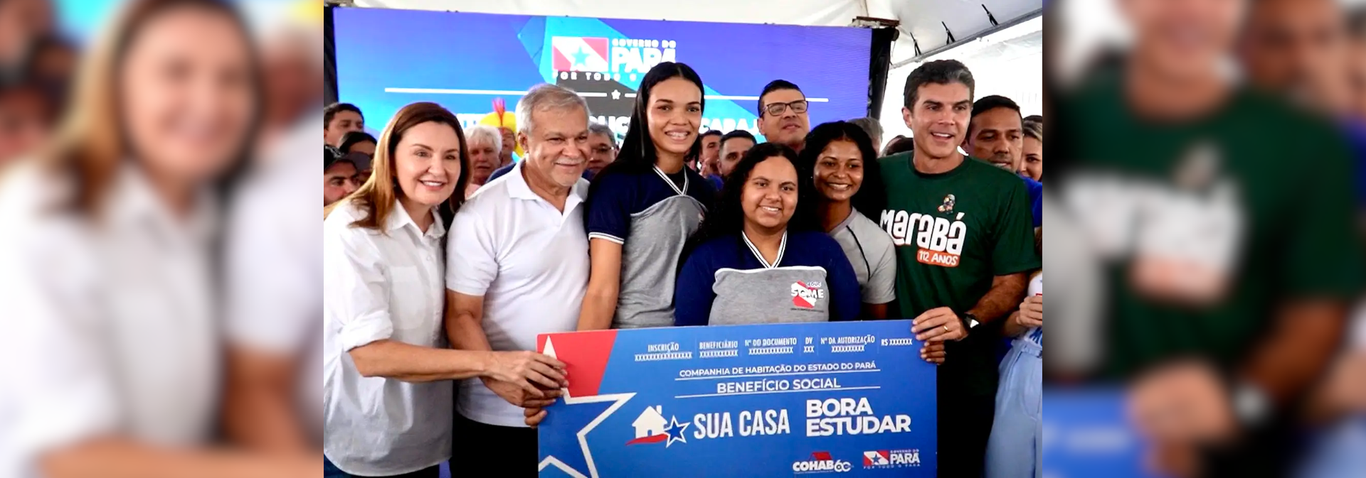 Estado entrega cheques do “Bora Estudar” para estudantes em Marabá